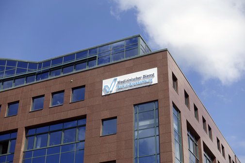 Medizinischer Dienst Blick auf das Gebäude des Medizinischen Dienstes Berlin-Brandenburg